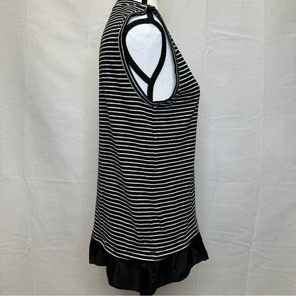 J.Crew Sleeveless Striped Peplum Hem Top - Size Small - Picture 3 of 10